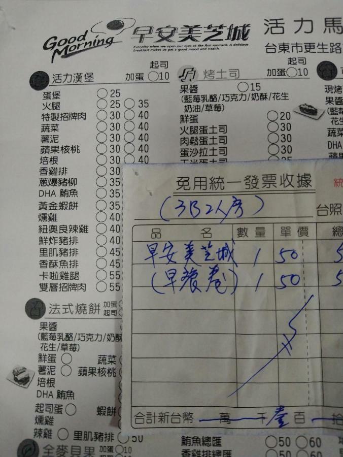Jia Mei Fa Homestay T'ai-tung Extérieur photo